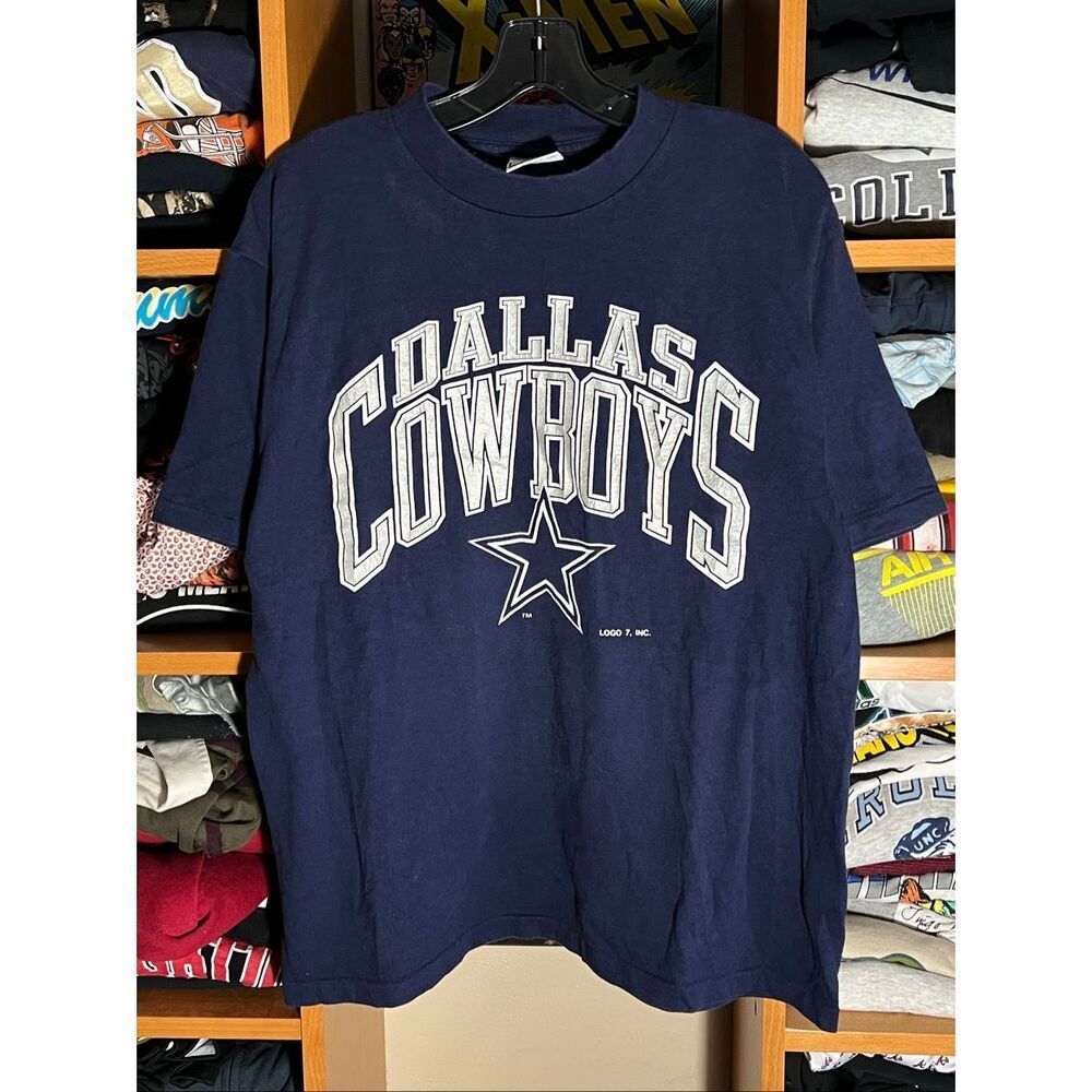 Vintage 90s Logo 7 Dallas Cowboys NFL Tee